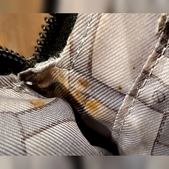 Aimee Kestenberg Black Pebble Leather 2 Compartment Zip Wallet Clutch, 8", - Picture 16 of 16